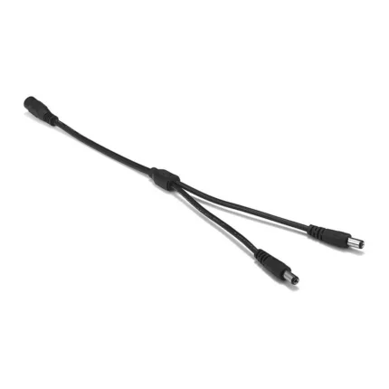 DC Сплитер DeTech 5.5x2.1 1 към 2