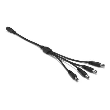DC Сплитер DeTech 5.5x2.1 1 към 4