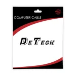 DC Сплитер DeTech 5.5 × 2.1 mm – 1 към 8, 0.4 m, Черен - Image 2