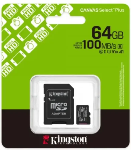 Карта Памет Kingston Canvas Select Plus 64GB